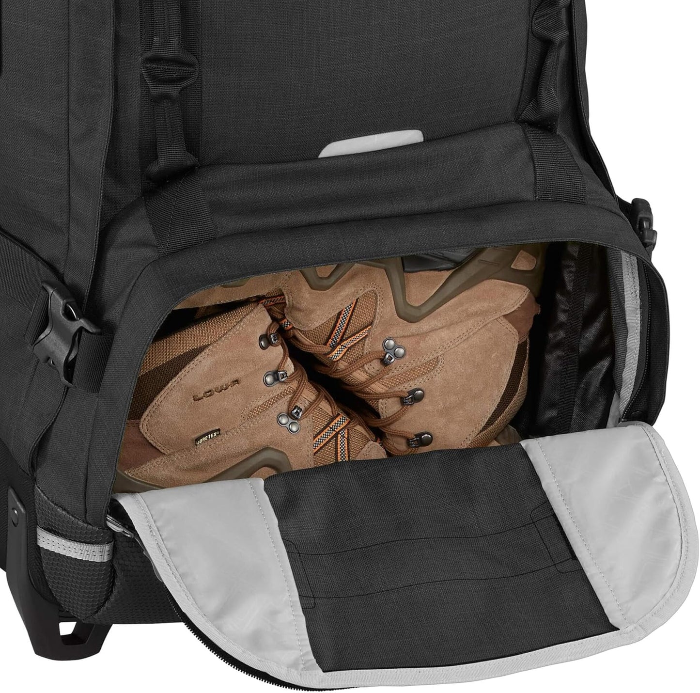 eagle creek Expanse ORV 2-Wheel 36" Trunk – Wheeled Duffel Bag for Travel & Adventure – Durable, Weather-Resistant Fabric – Heavy-Duty Handles – Wet & Dry Compartment – Black