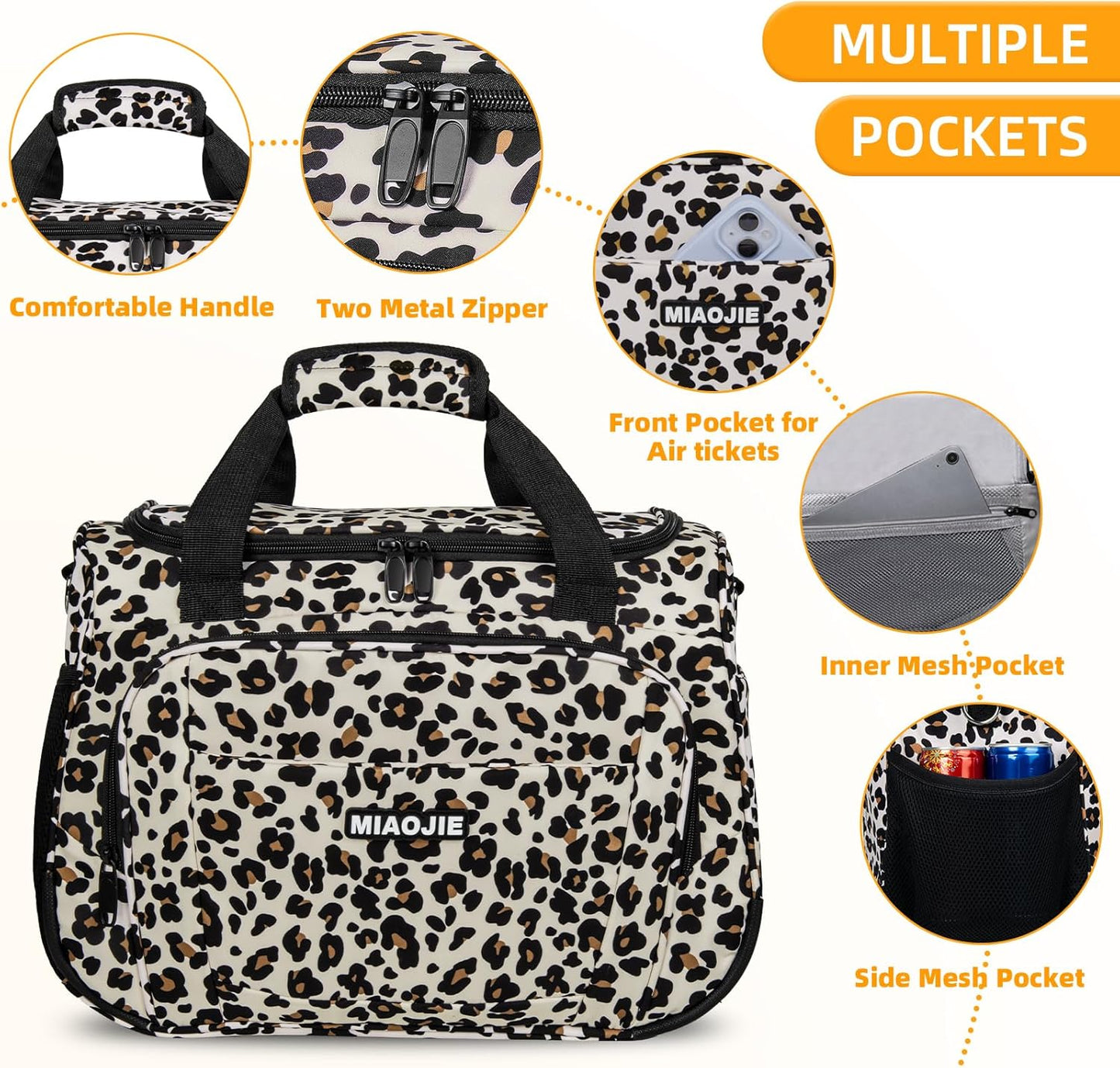 Underseat Carry On Luggage Lightweight Travel Tote Weekender Bag Overnight Duffle Bag for Travel