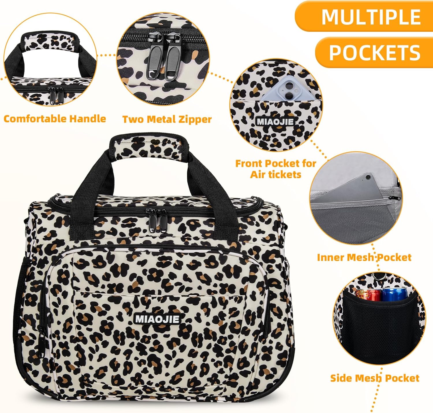 Underseat Carry On Luggage Lightweight Travel Tote Weekender Bag Overnight Duffle Bag for Travel
