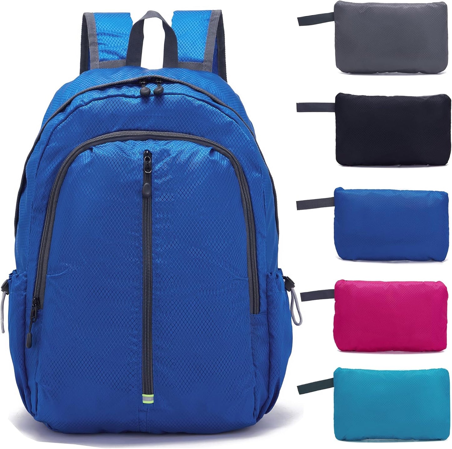 YZAOLL 25L Lightweight Packable Hiking Backpack Waterproof Hiking Daypack for Women Men Gym Backpack Travel Camping VacationDarkBlue