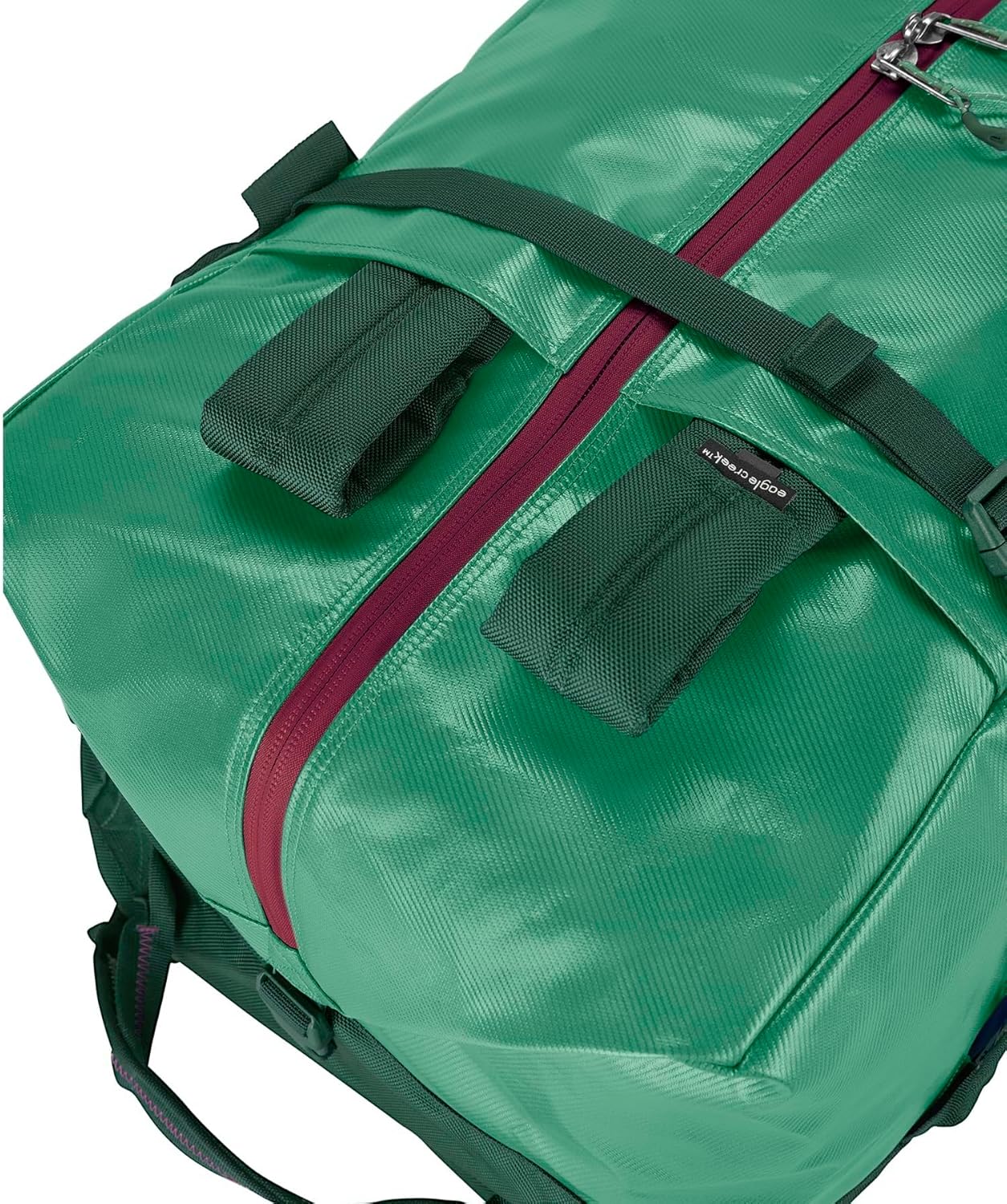 Eagle Creek Migrate 110L Wheeled Duffel Bag – Durable, Weather-Resistant Travel Duffel with Smooth Wheels - Multiple Carry Options for Easy Transport - Willow Green