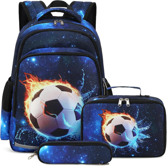 CAMTOP School Backpack for Kids Girls Boys Backpacks with Lunch Box Kindergarten Elementary BookBag Set for Age 4-10