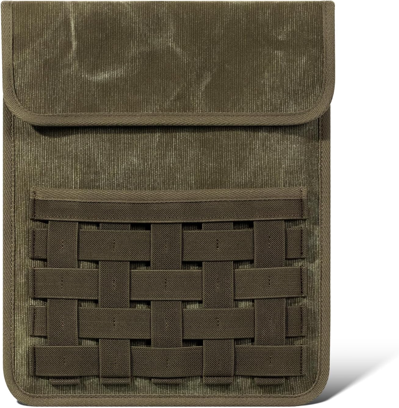 Gexmil Laptop Sleeve 14 Inch Compatible with MacBook Pro M4/M3/M2/M1 Pro/Max,Protective Laptop Travel Case, Slim Portable Carrying Bag with Accessory Pocket, Army Green