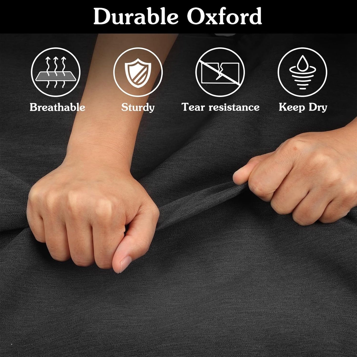 60 Inch Heavy Duty Tear Resistance Wedding Dress Bag for Wedding Travel, Waterproof Dress Cover for Closet Wardrobe. Garment Bag for Gowns, Tuxedos, Dress, Long Coats. Darkgrey, 60 Inch.