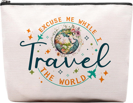 Travel Gifts for Women: Cosmetic Bag - Best for International Travelers & Weekend Trips