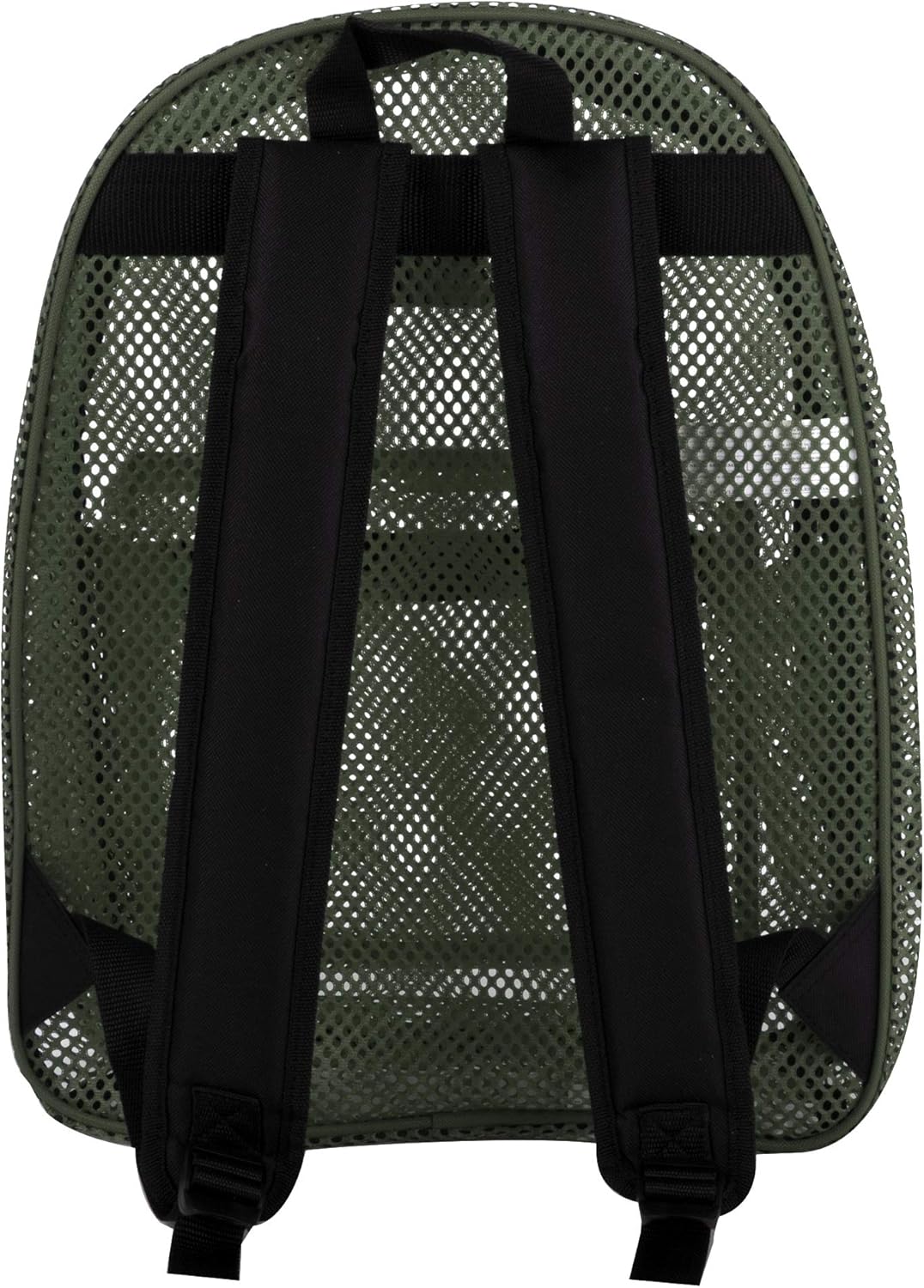 Summit Ridge Mesh Backpacks for Kids, Adults, School, Beach, and Travel, Colorful Transparent Mesh Backpacks with Padded Straps Large