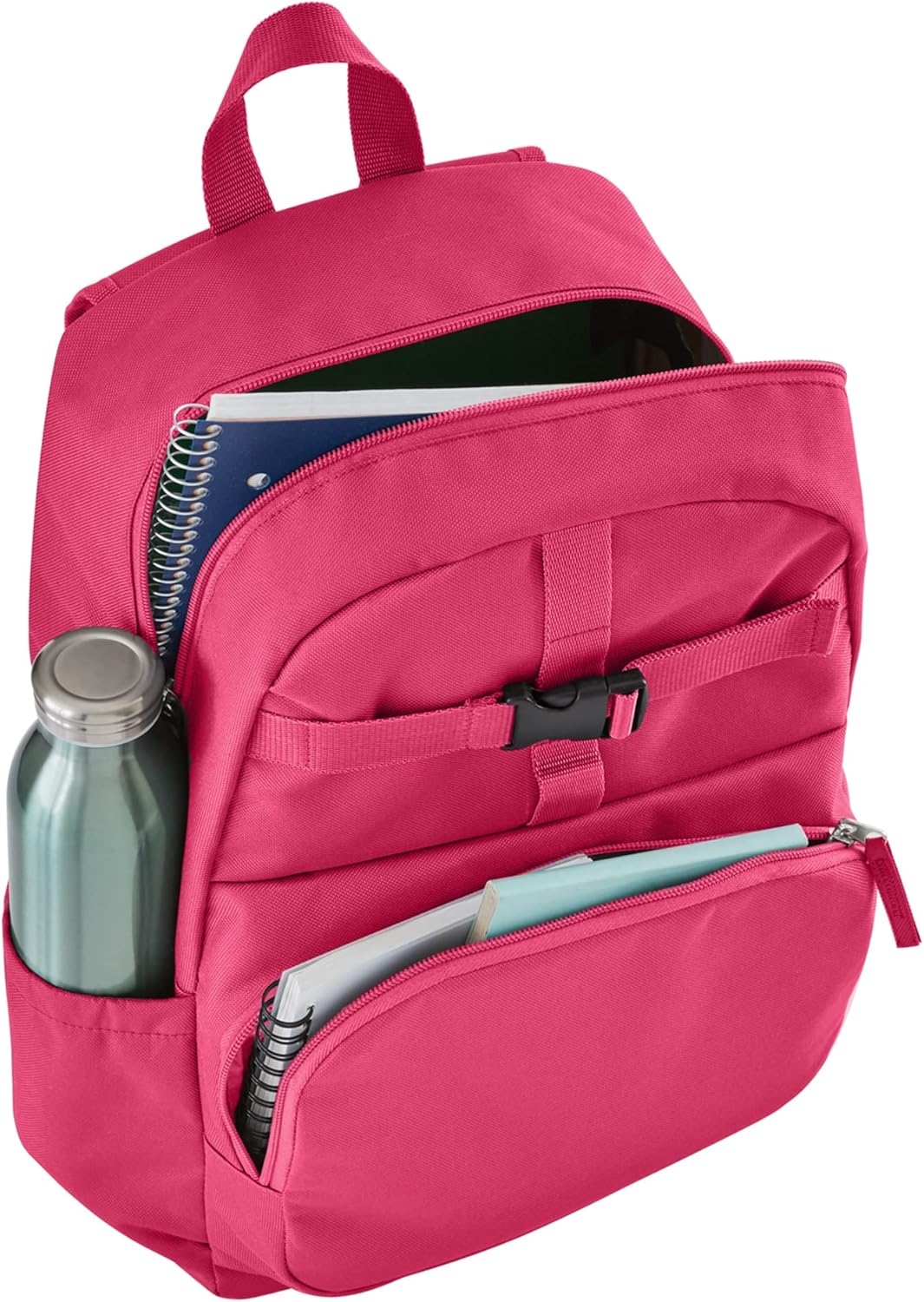 Let's Make Memories Personalized Kids Backpack - Backpack for School - For Animal Lovers - Back to School - Bookbag - Matching Lunchbox/Water Bottle Sold Separately - Pink - Dog