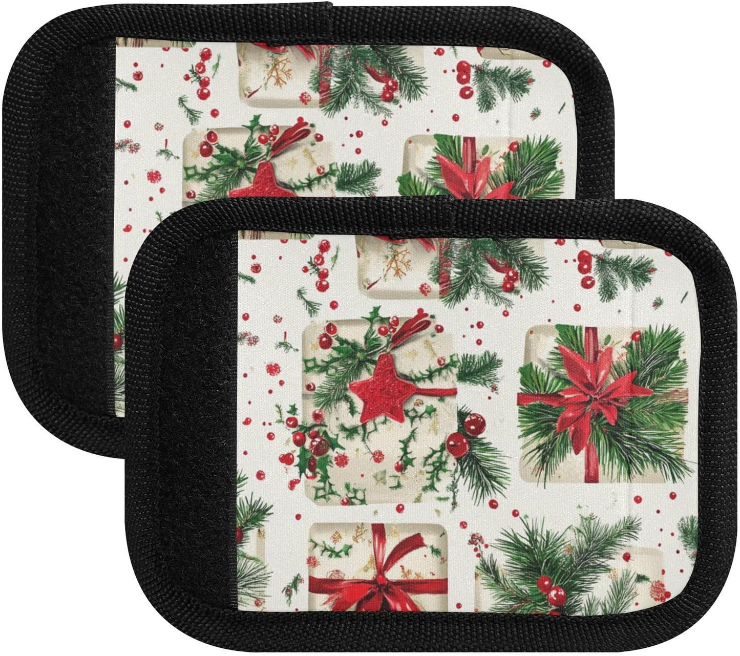 2 Pack Luggage Handle Wraps Covers for Suitcase Identifiers Bag Tags Travel Accessories