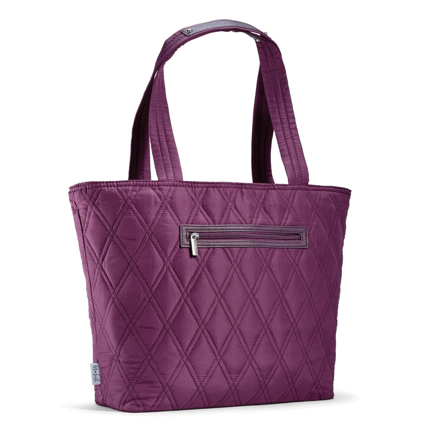 Fit & Fresh Metro 2 in 1 Work Tote Bag with Insulated Lunch Compartment
