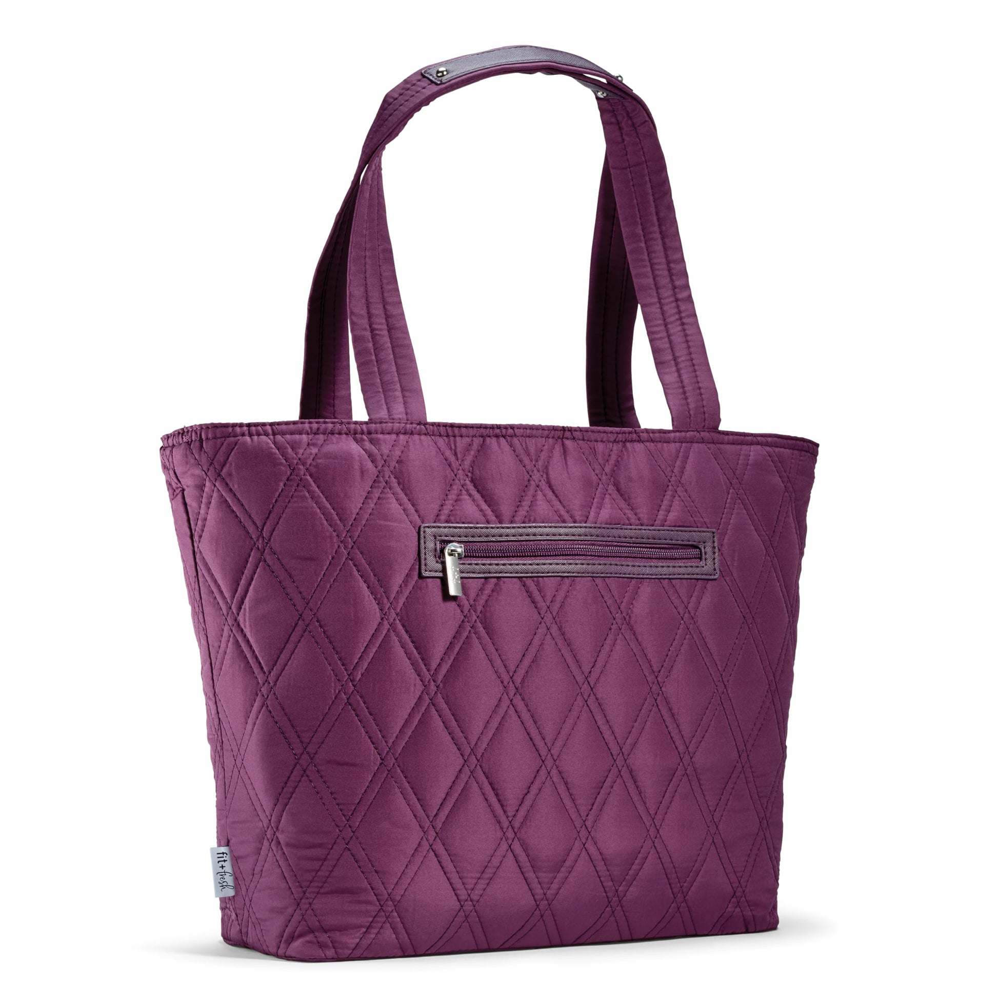 Fit & Fresh Metro 2 in 1 Work Tote Bag with Insulated Lunch Compartment