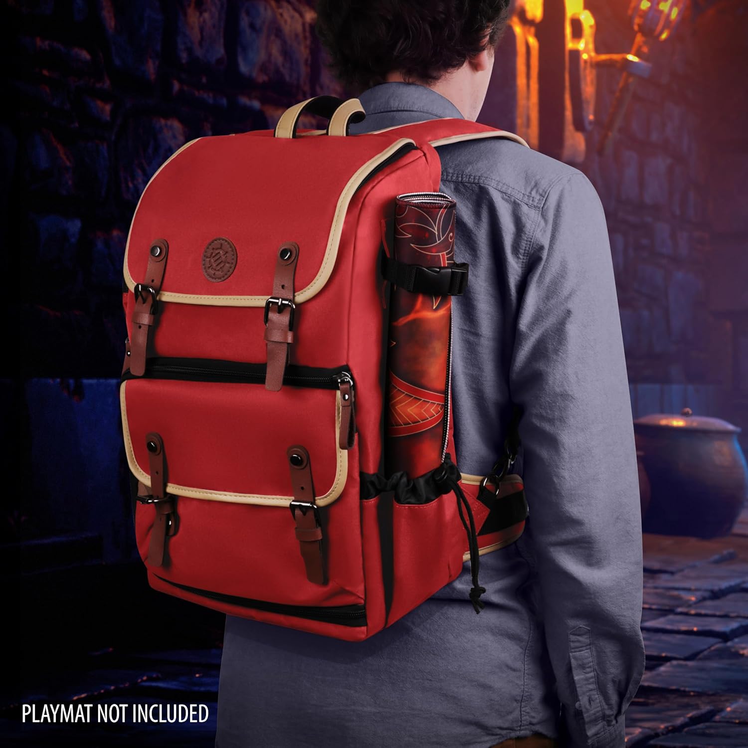 ENHANCE Designer Edition TCG Backpack - MTG Deck Bag Card Binder Space, TCG Deck Box Storage, MTG