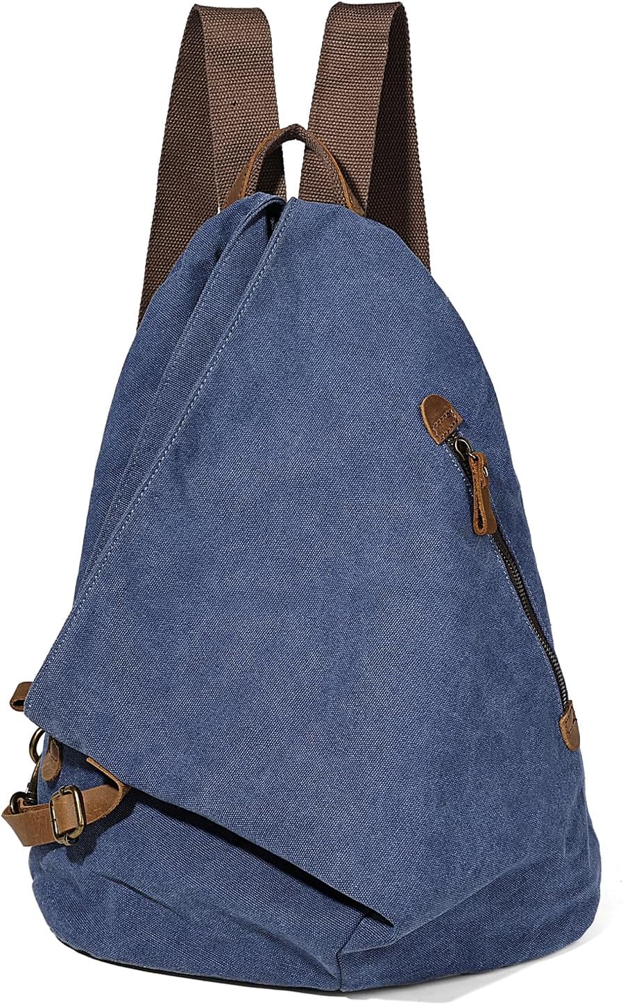 KL928 Canvas Vintage Backpack – Large Casual Daypack Outdoor Travel Rucksack Hiking Backpacks for