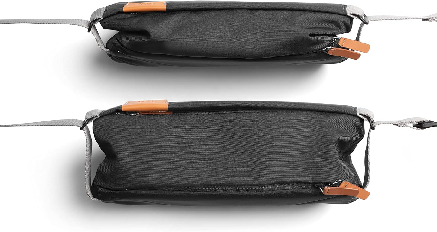 Bellroy Sling Bag (Unisex Compact Crossbody Bag, Multiple Compartments, Water-resistant Materials, Holds Phone, Camera & Water Bottle) - Slate