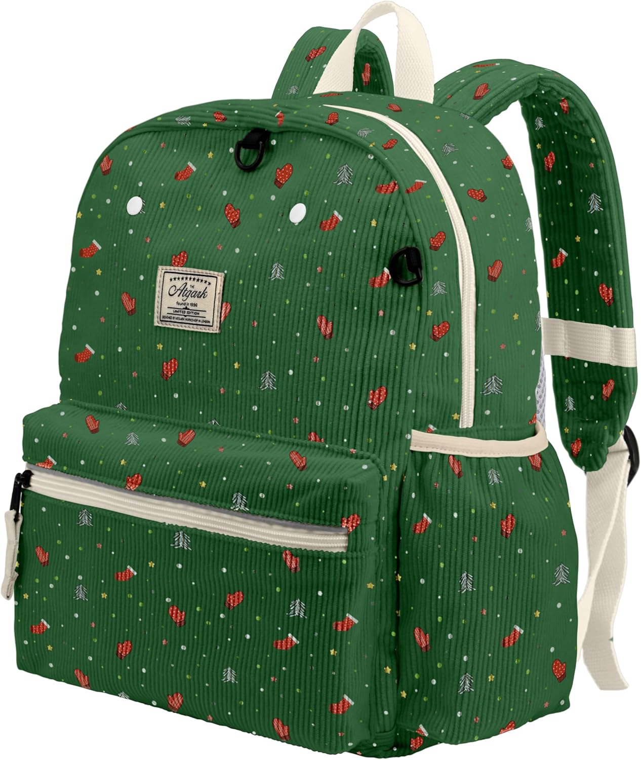 Corduroy Kids Backpack for Girls 6-10: Girls Backpacks for Elementary Kindergarten 15” H Fit Folder
