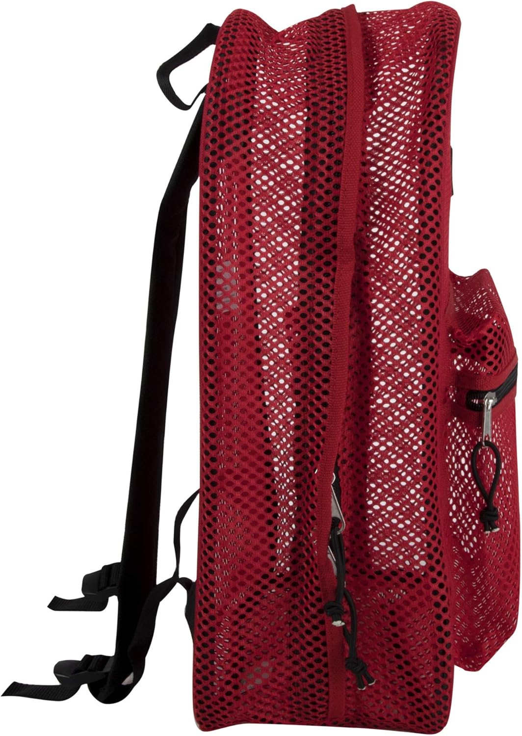 Summit Ridge Mesh Backpacks for Kids, Adults, School, Beach, and Travel, Colorful Transparent Mesh Backpacks with Padded Straps Large
