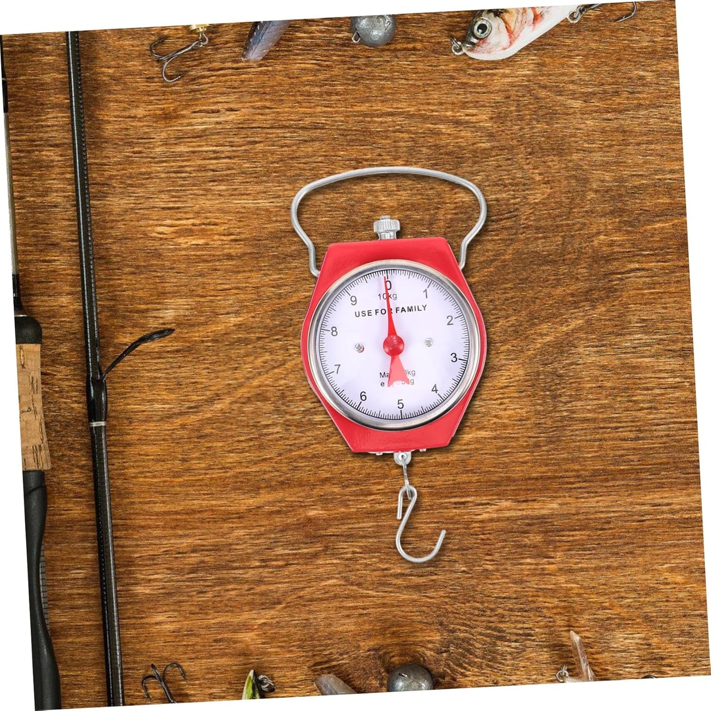 Fishing Spring Scale Fish Weighing Scale for Travel Handheld Bag Scale Portable Luggage Weighing Scale with Luggage Hook