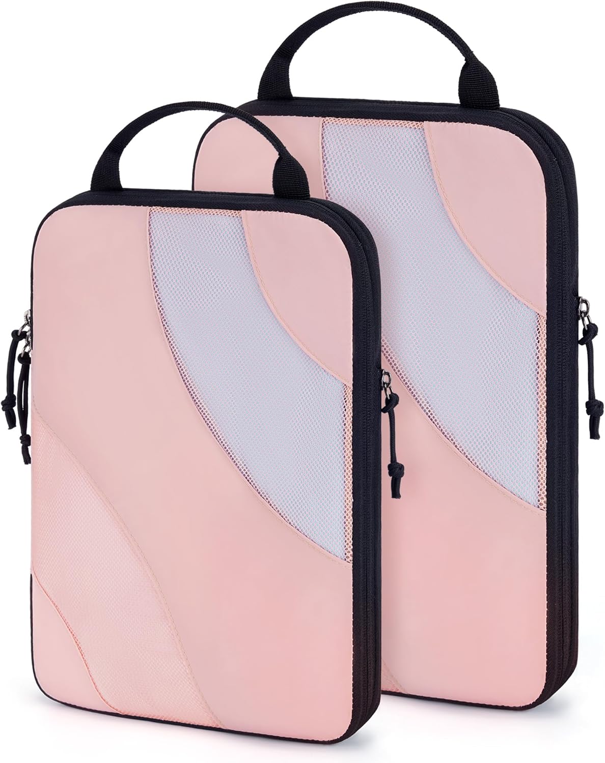 BAGSMART Compression Packing Cubes, 6 Set/4 Set/2 Set Travel Packing Cubes for Carry on Suitcases