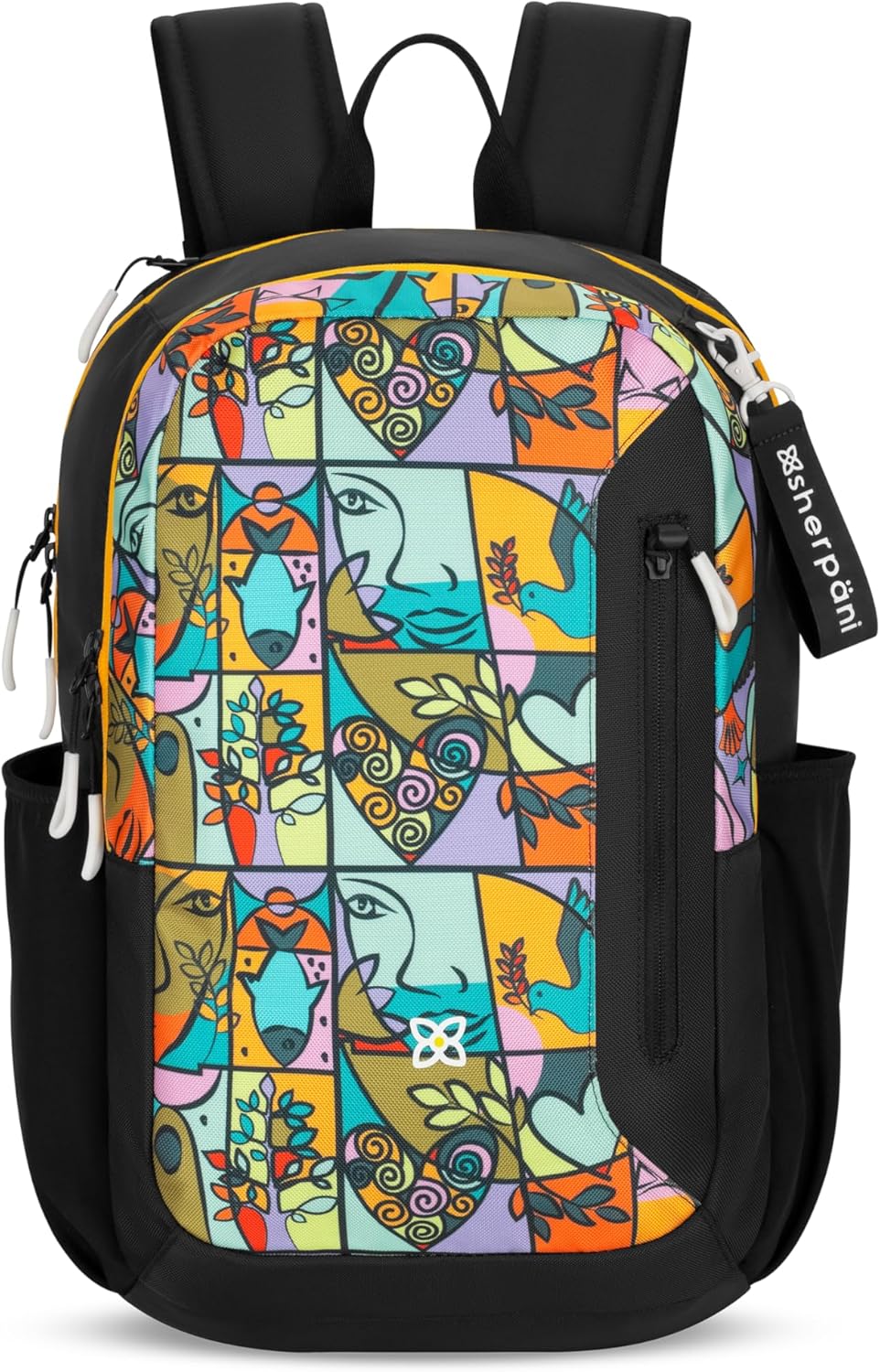 Sherpani Getaway, Casual Daypack Backpacks, Laptop Backpack, 22L Travel Backpack for Women, Travel Gift Bag, Fits 15'' Laptop, RFID Protection (Cloud9)