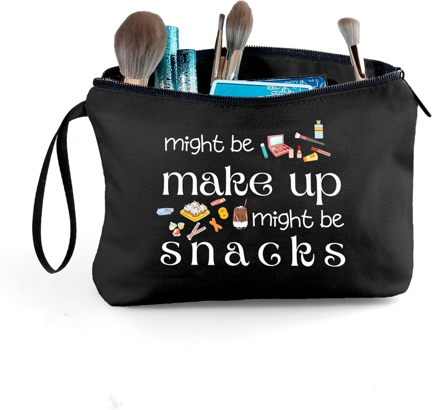 Birthday Women Friendship Uniqu Funny Gifts for Friend Her Girl Sister Daughter Coworker Bff Small Snack Cosmetic Makeup Bag Christmas Gifts