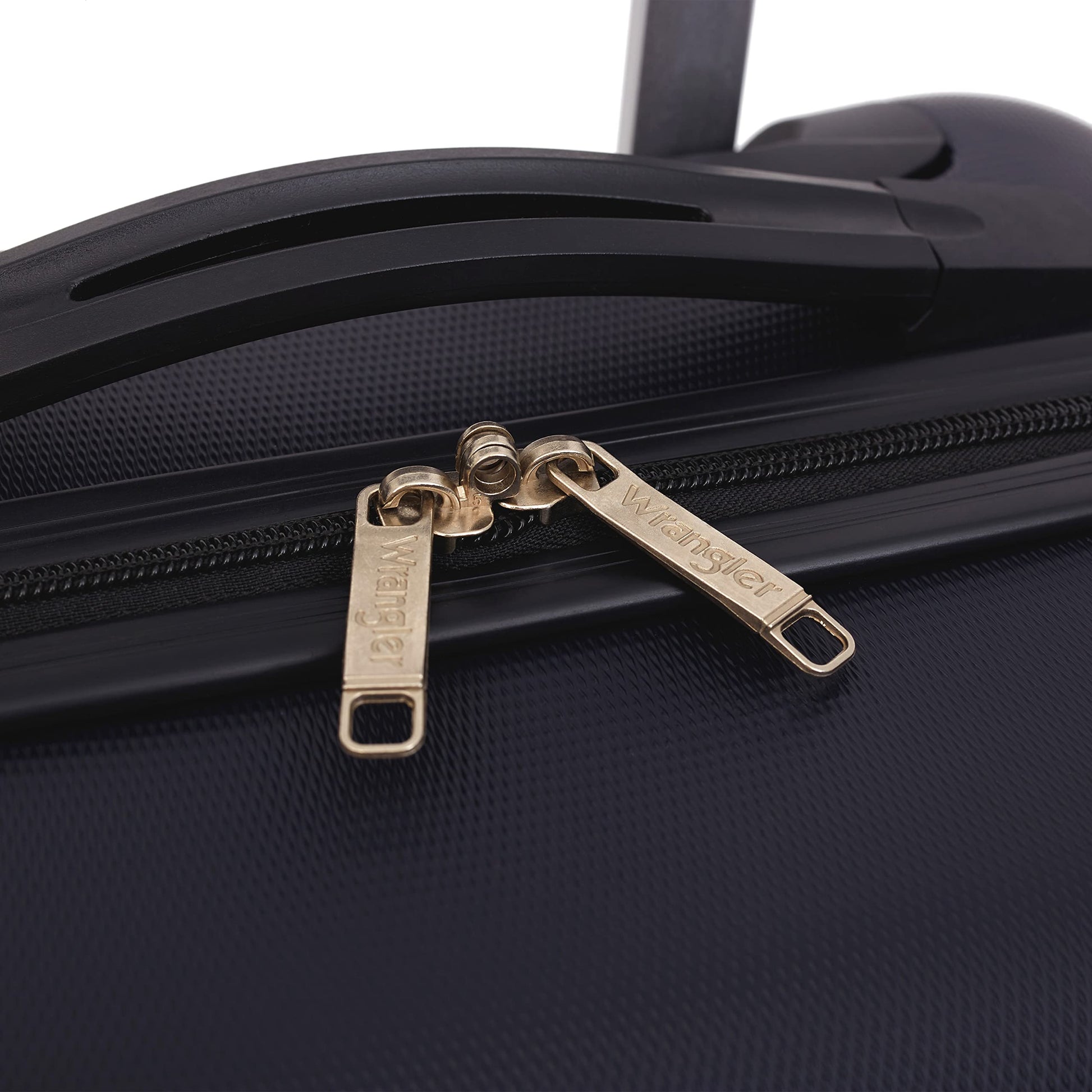 Wrangler 21.5" Spinner Carry-On Luggage, Navy Blue