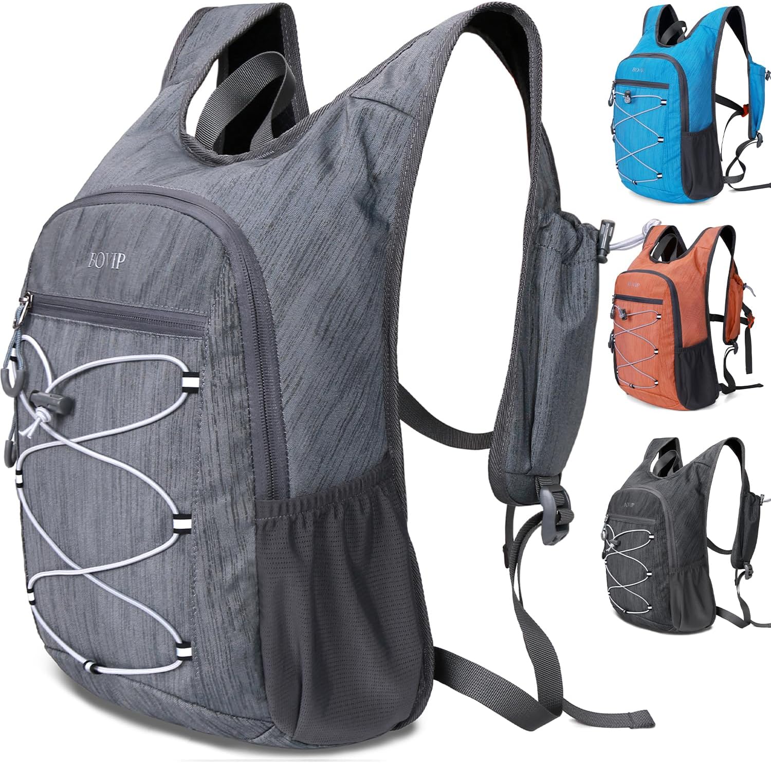 BOVIP 20L Hiking Backpack Lightweight Packable Hiking Daypack Small Travel Outdoor Foldable