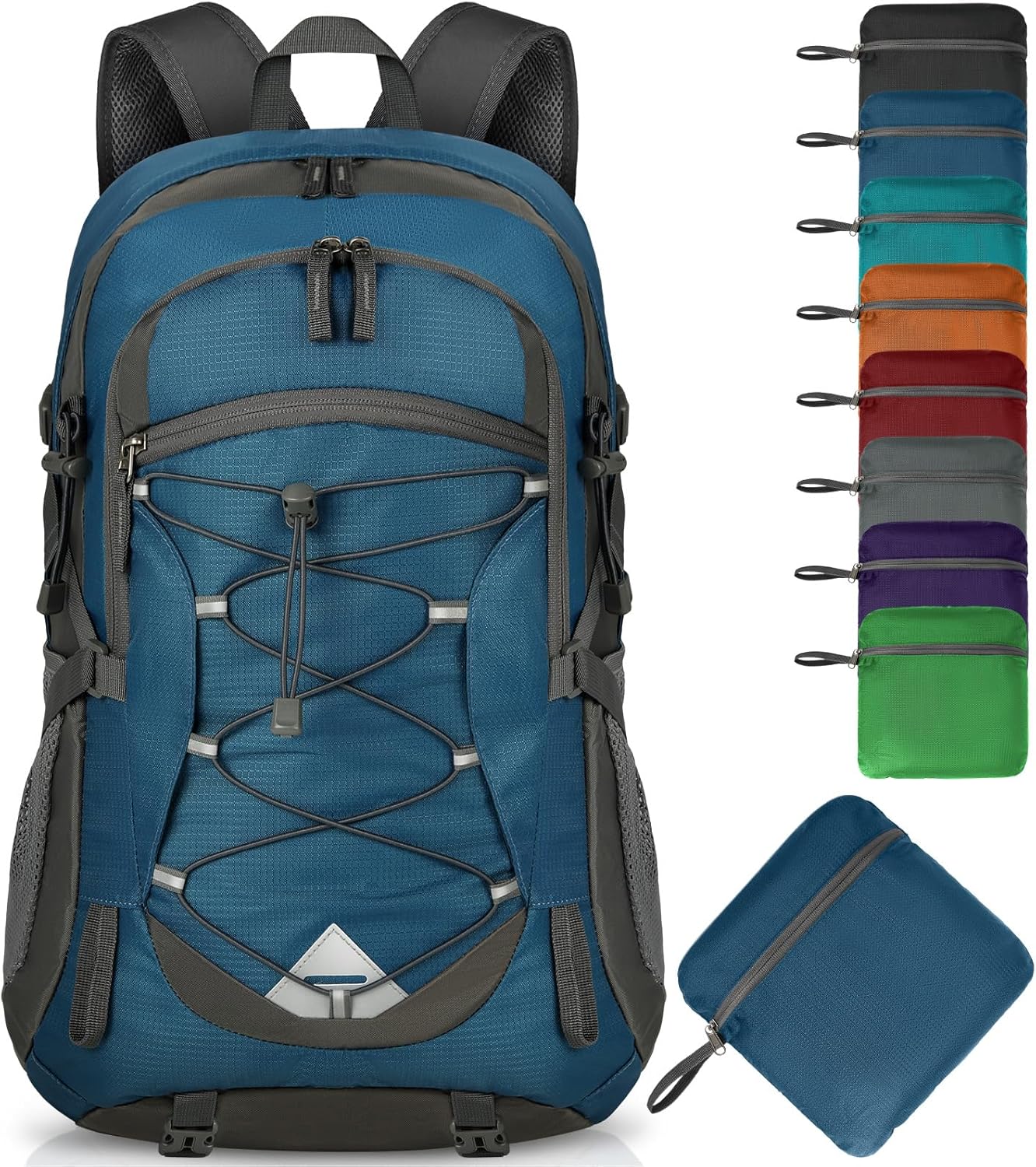 IGOLUMON Hiking Backpack 40L Packable Lightweight Camping Backpack Men Women Waterproof Hiking