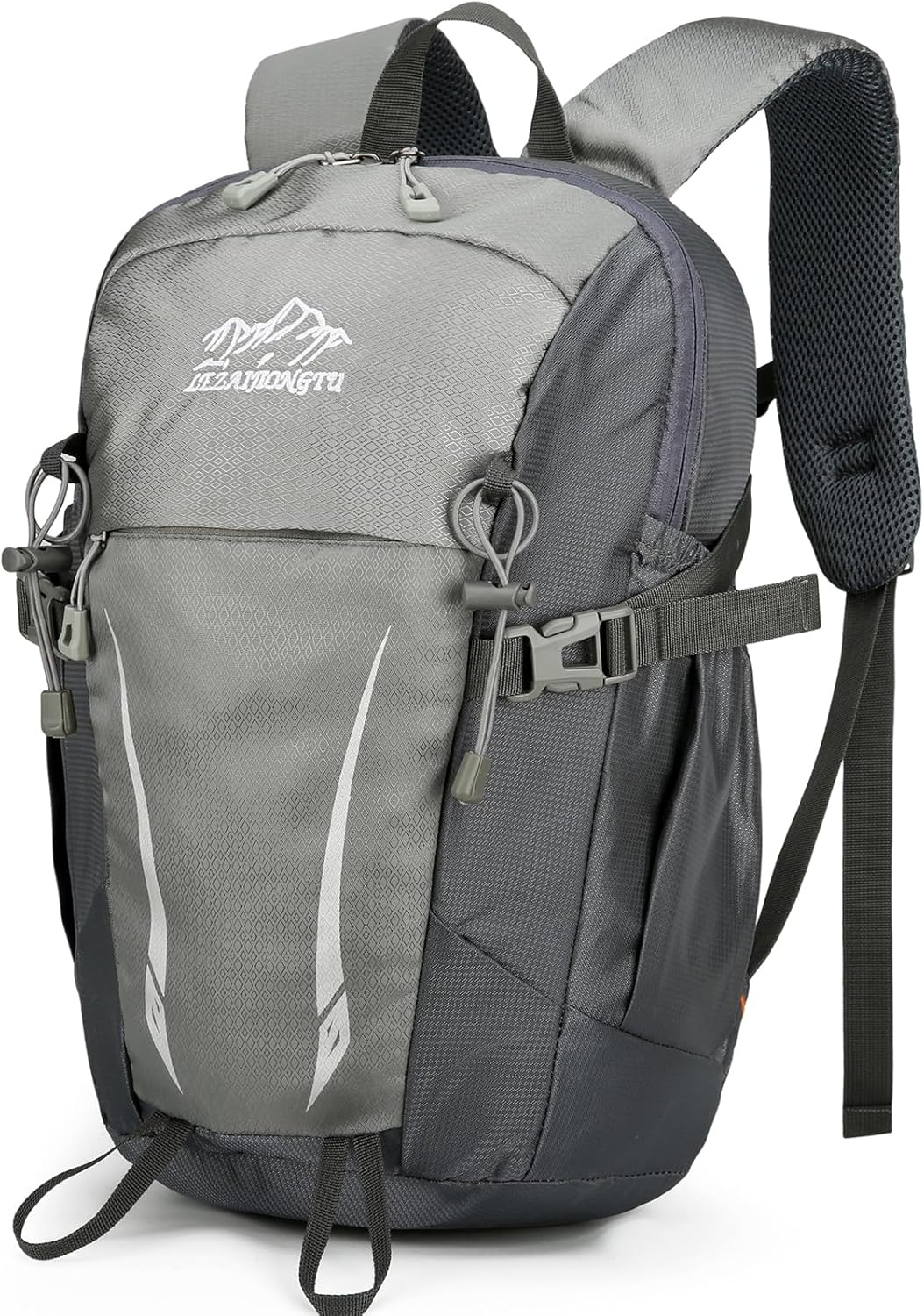 15L Small Padded Hiking Backpack with Chest Strap for Men Women, Lightweight Waterproof Daypack for