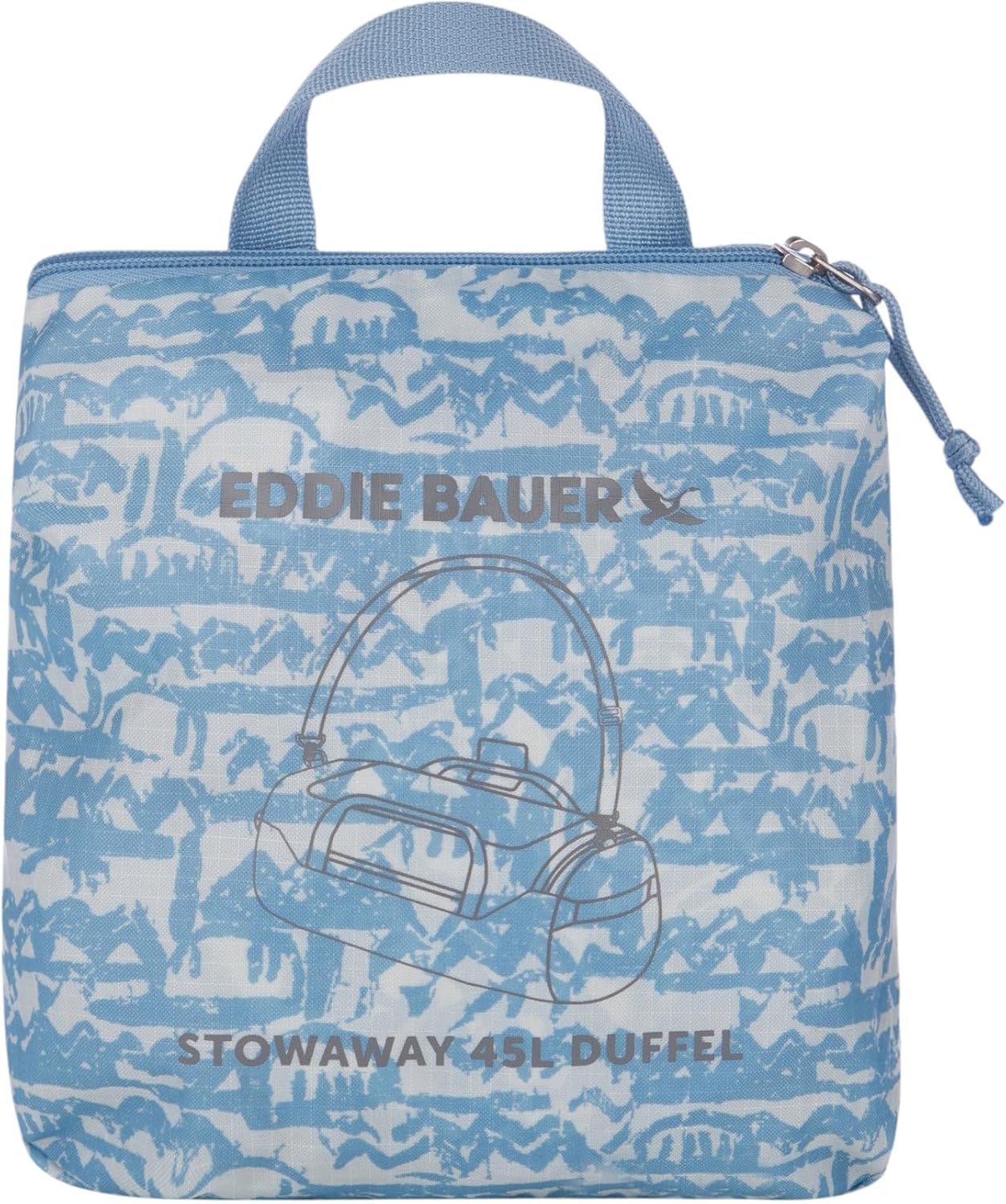 Eddie Bauer Stowaway Packable 45l Duffel Bag-Made from Ripstop Polyester