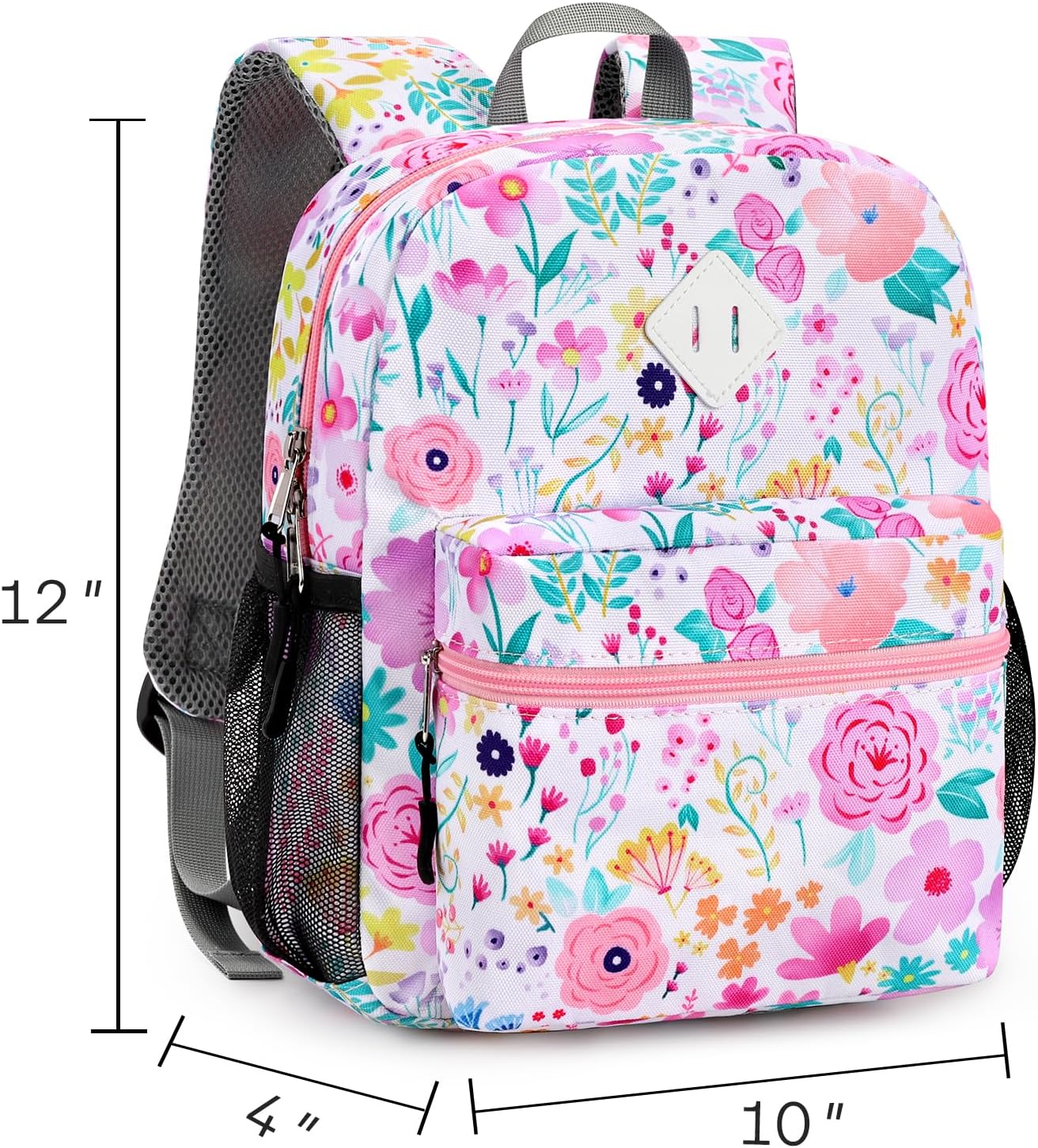 STEAMEDBUN Toddler Backpack for Boys 2-4,Flower Preschool Backpack for Baby Daycare,Mini