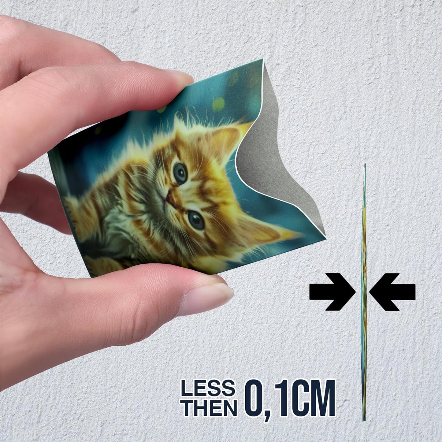 Boxiki Travel Set of 15 RFID Blocking Sleeves Best way to Protect your Cards from Electronic Theft. Durable, Lightweight, and Compact Design to fit in any Pocket or Purse. (Animals Theme)