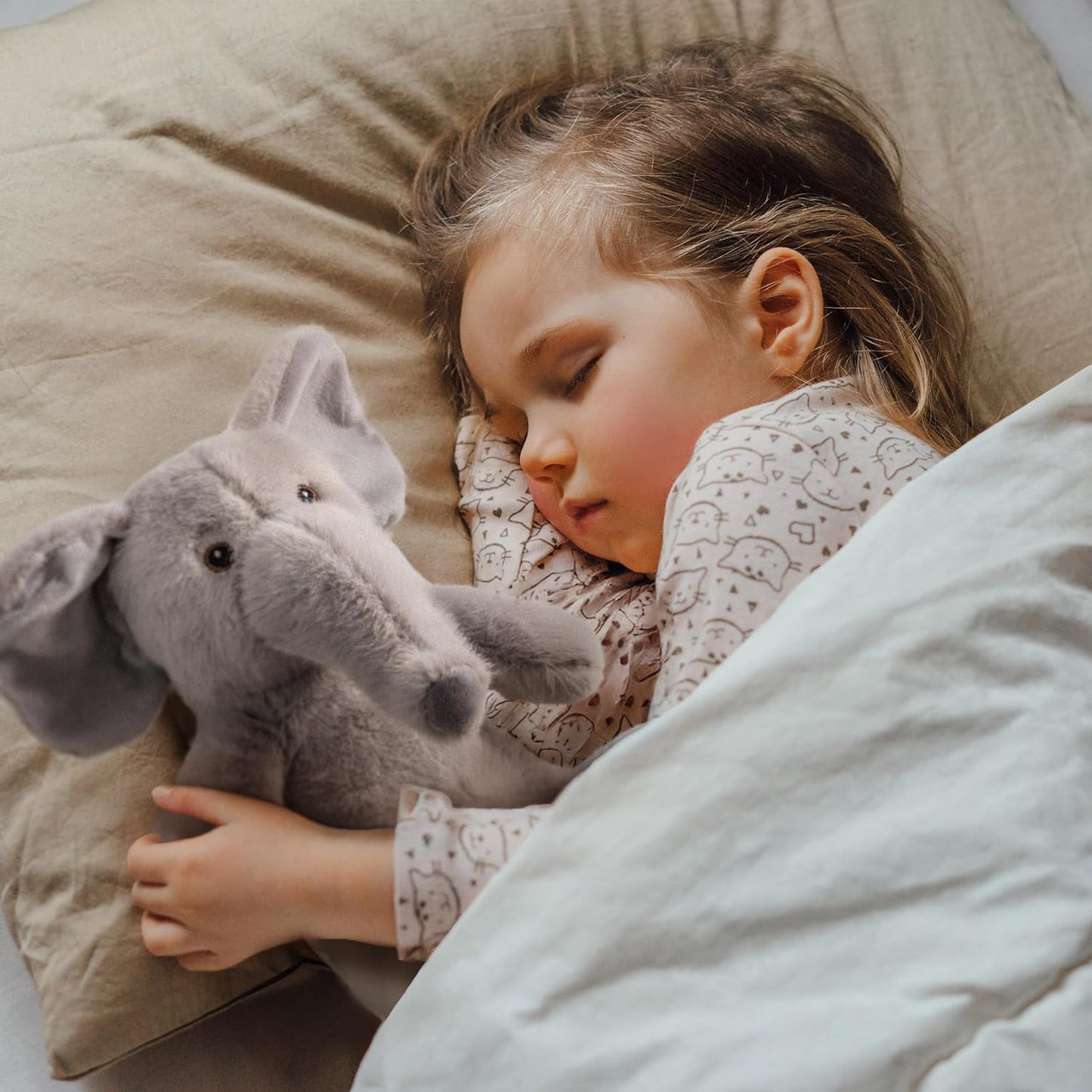 Moonkie Hug & Go™ Elephant Toddler Backpack – Soft Plush Bag with Take-Along Toy for Boys Aged 2–4 | Ideal for Daycare | Travel & Birthday Gifts