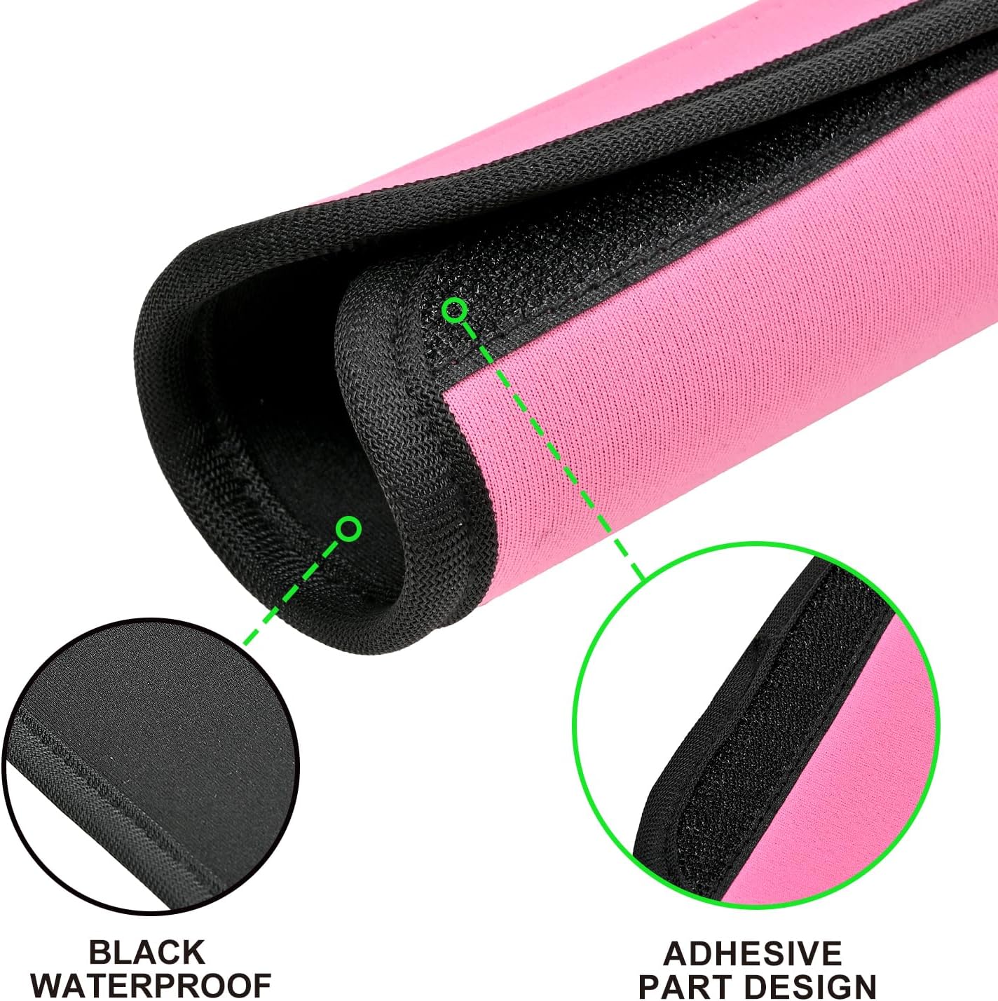 Luggage Straps - Secure and Durable Suitcase Straps for Travel - Adjustable Travel Belt and Bag Straps - Luggage Accessories for Easy Identification - Pack of 10