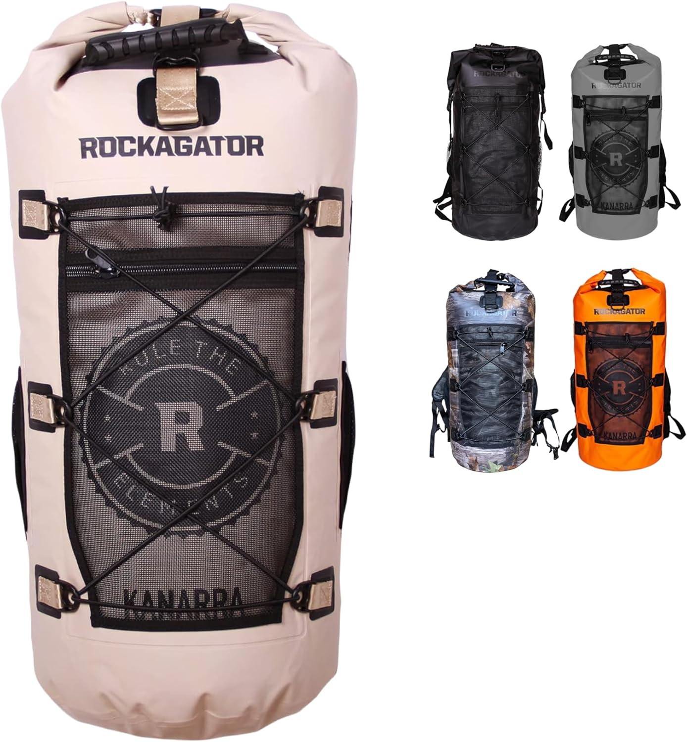 Rockagator Kanarra 90L Waterproof Backpack for Camping, Hiking, Mountaineering, Backpacking