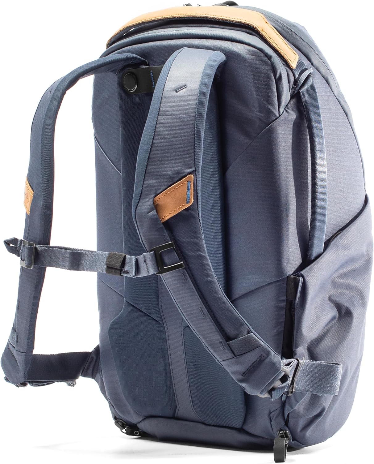 Peak Design Everyday Backpack Zip 20L, Midnight, 270-Degree Zip, Dual Side Pockets, FlexFold Dividers, Fits 15" Laptop, For Camera Carry, Daily Commutes or Travel, Versatile Backpack for Men and Women