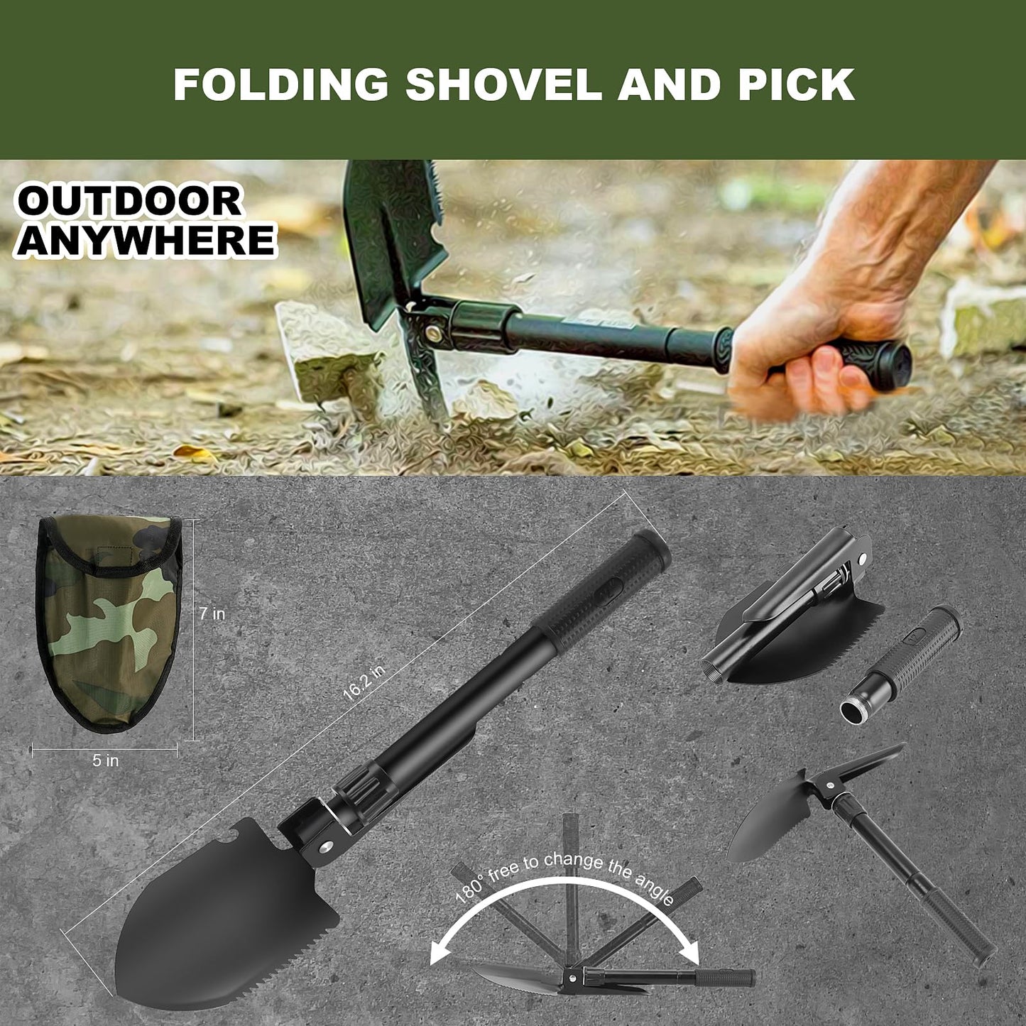 Gifts for Men Fathers Day, Survival Kit, 150 PCS Survival Gear and Supplies Equipment with Trauma