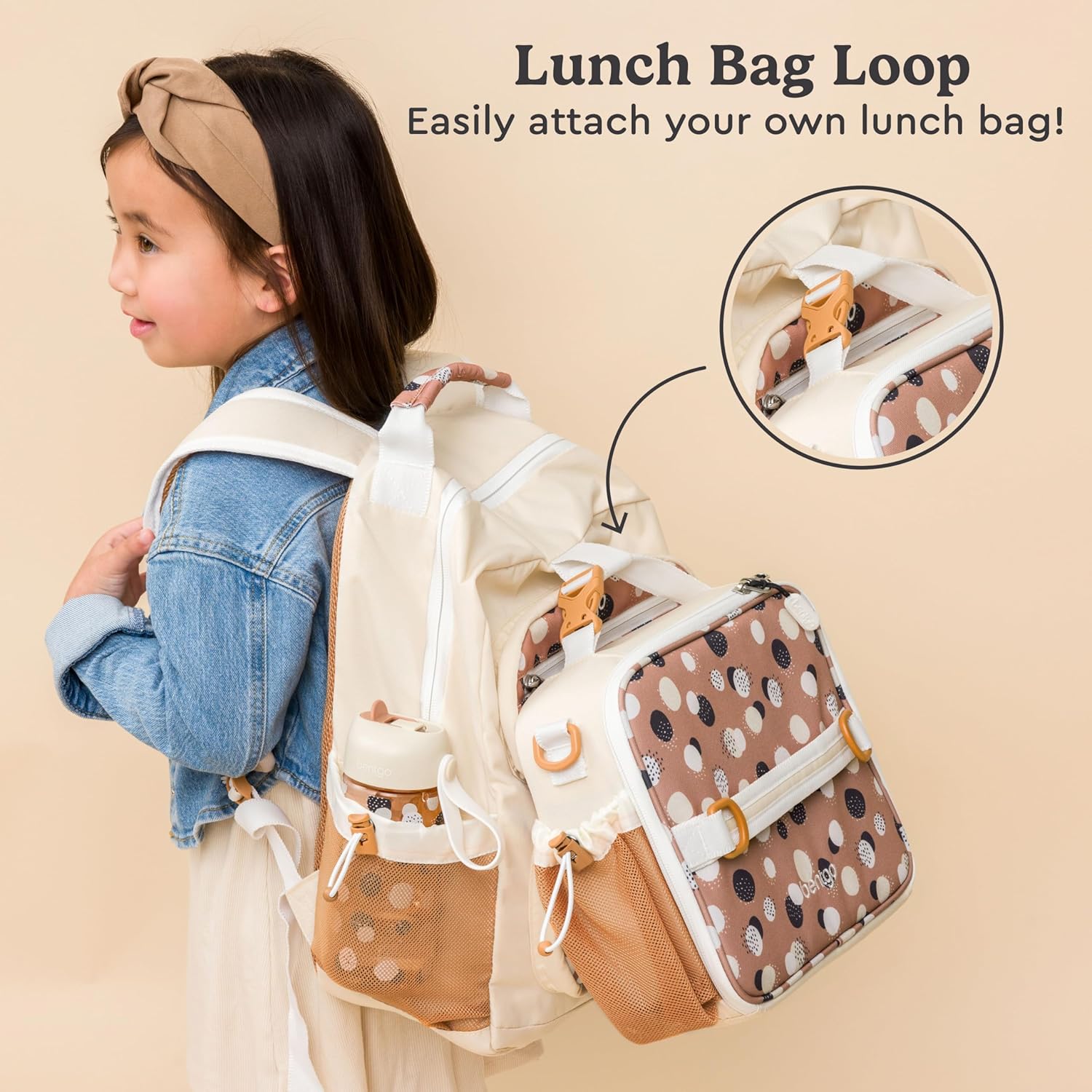 Bentgo Kids Backpack (Whimsy & Wonder Collection) - Lightweight 14’’ for School, Travel & Daycare