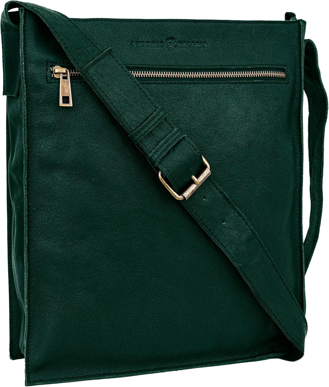 ANTONIO VALERIA Austin Premium Leather Messenger Bag for Men