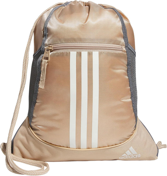 adidas Alliance Sackpack – Drawstring Backpack Small Bag for Men and Women