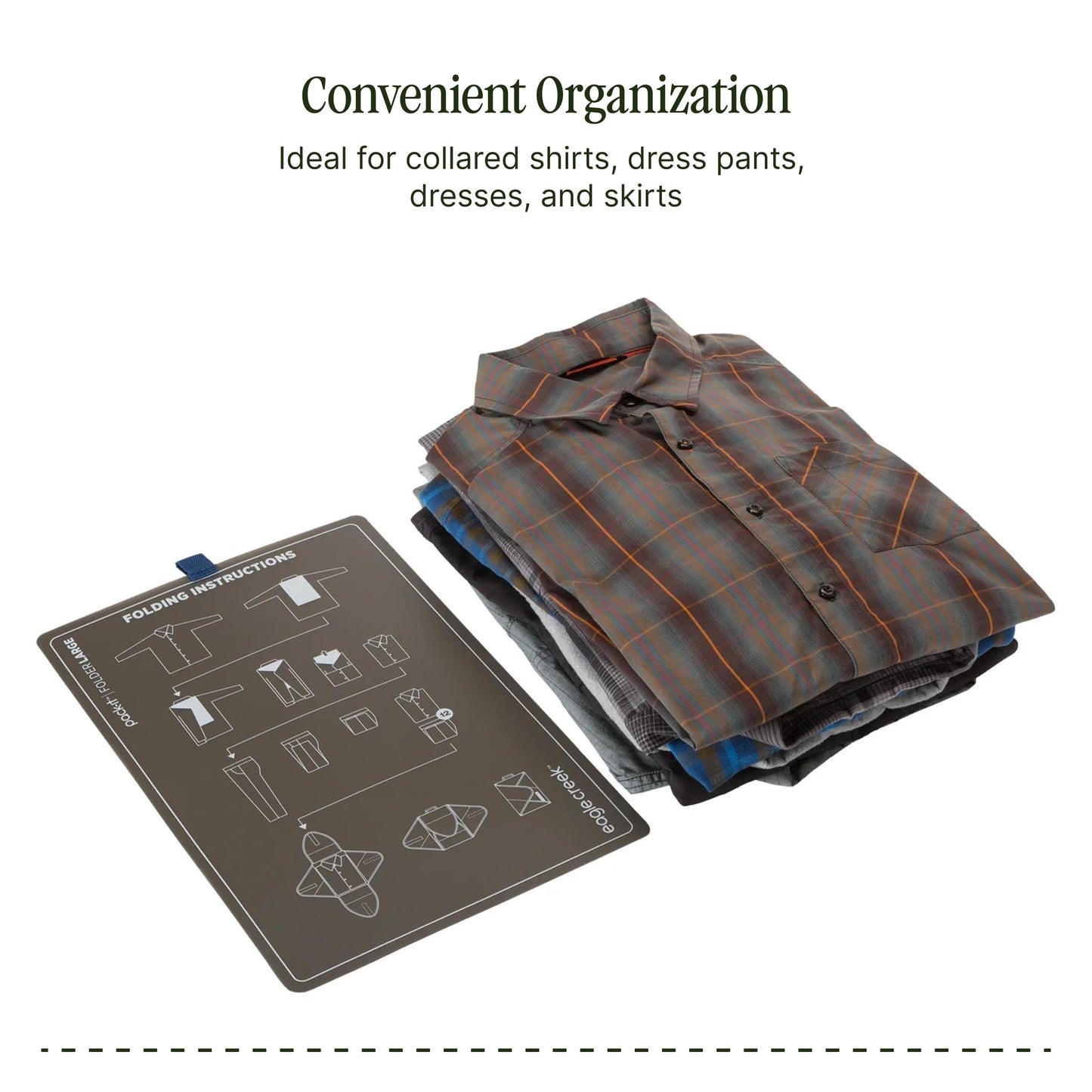 Eagle Creek Pack-It Reveal Garment Folder, Large, Black