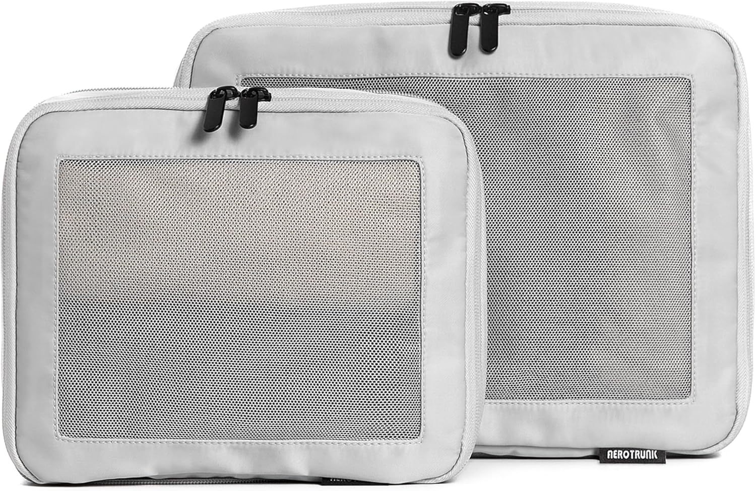 Aerotrunk Compression Packing Cubes for Travel - Luggage Organizer Bags - Double Zipper Packing