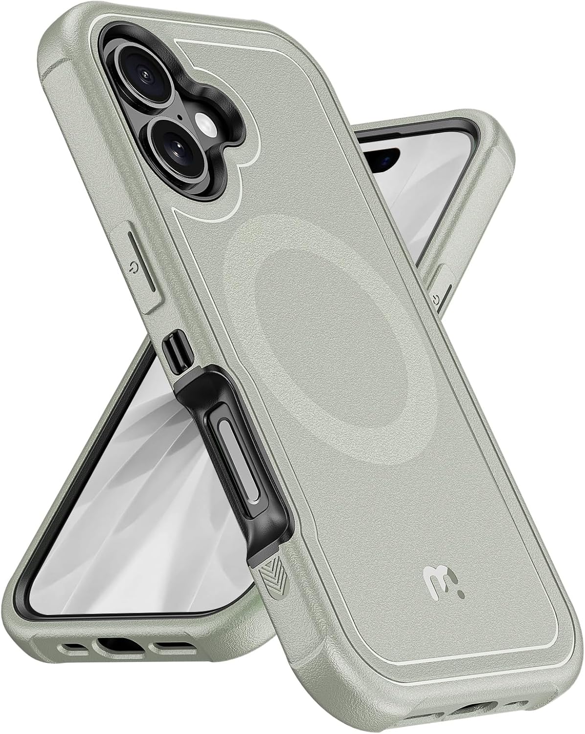 M MYBAT PRO for iPhone 17 Case,Maverick Series Magnetic Phone Case for iPhone 17 Rogue Edition,[Compatible with magsafe],Heavy Duty Protection Rugged Case,Anti-Drop,Shockproof Phone Cover