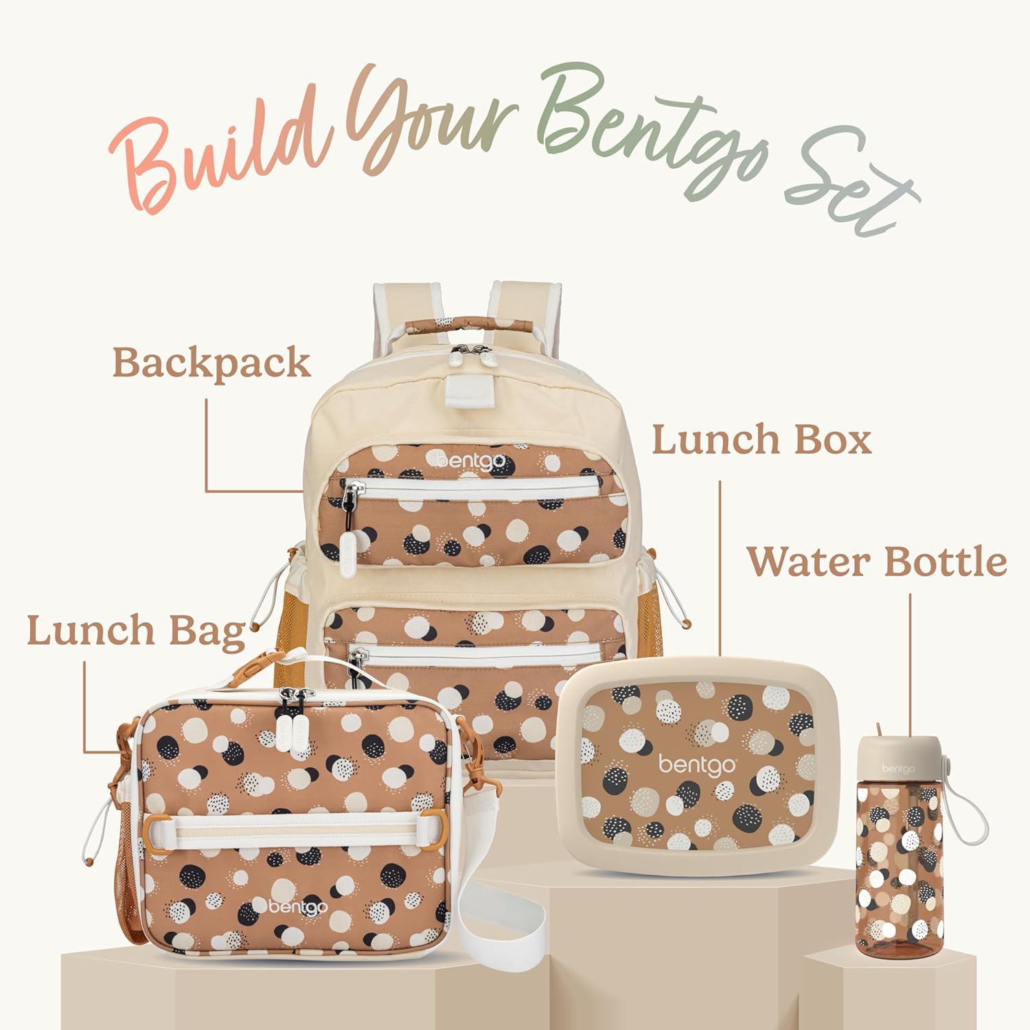 Bentgo Kids Backpack (Whimsy & Wonder Collection) - Lightweight 14’’ for School, Travel & Daycare