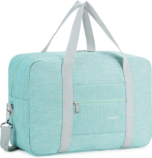 For Spirit Airlines Personal Item Bag 18x14x8 Foldable Travel Duffel Bag Tote Carry on Luggage Duffle Overnight for Women and Men