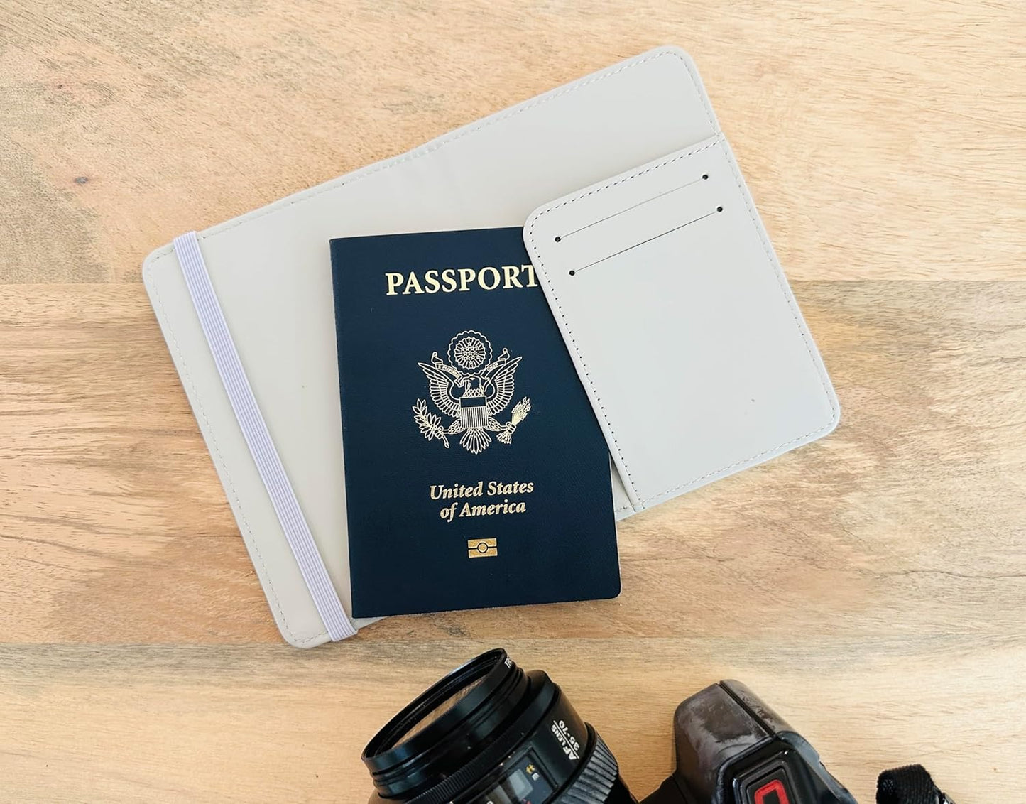 Personalized Passport holder, Personalized Passport Cover, Customized Passport Cover and Luggage tag, Personalized Gift, travel set Gift. (Passport Cover Only)