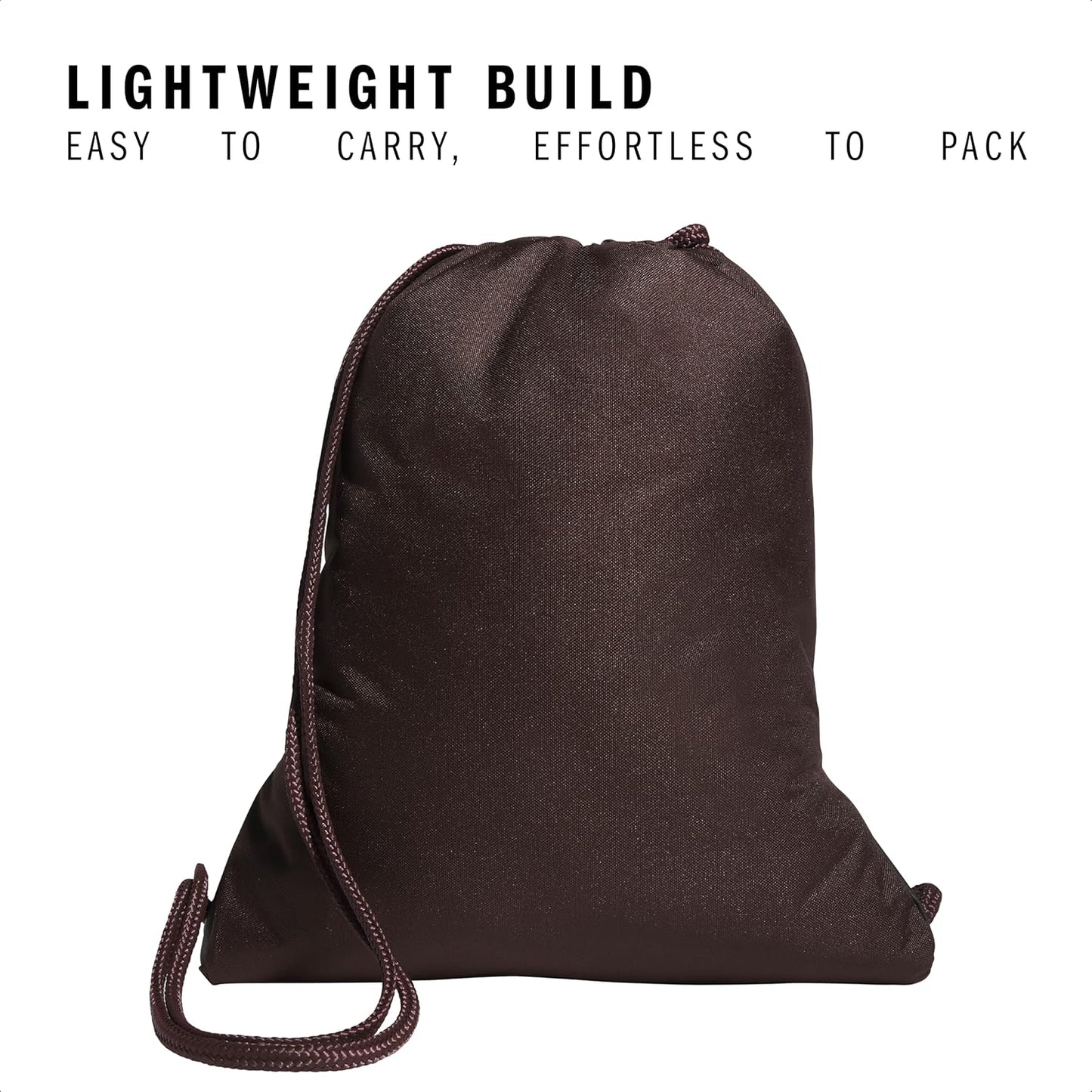 adidas Alliance Sackpack – Drawstring Backpack Small Bag for Men and Women