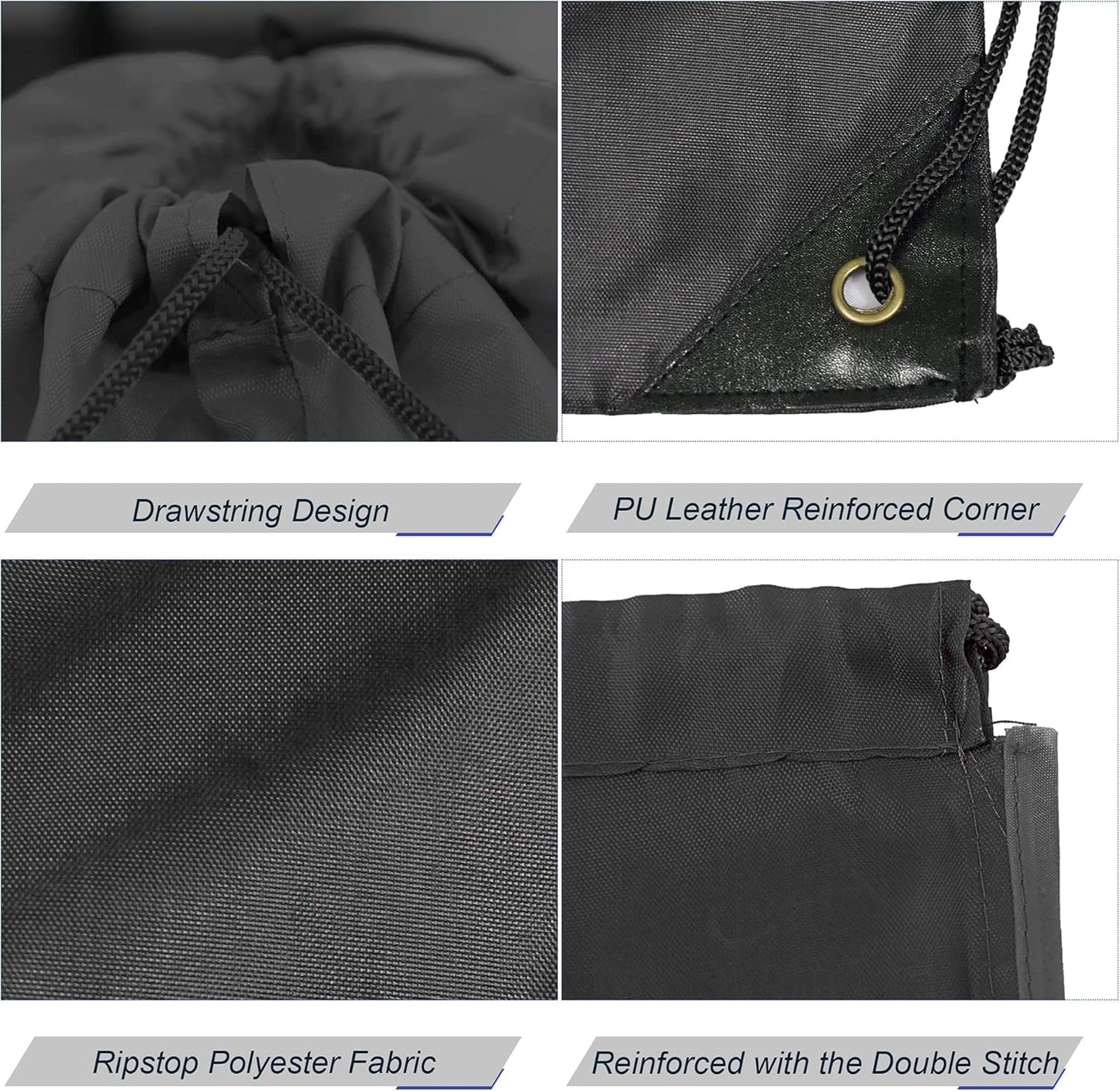 BeeGreen Drawstring Backpack Bags 20,30,50 Packs Reflective String Bags for Gym Sport Trip Cinch Sack DIY for Women Men