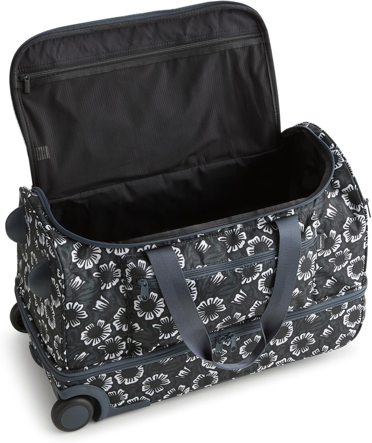 Vera Bradley Women's Ripstop Adair Rolling Duffel Travel Bag