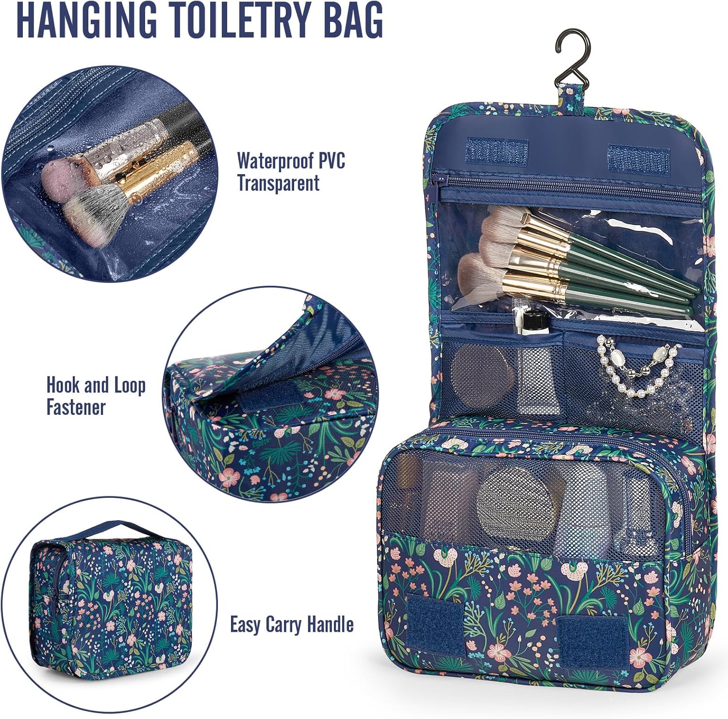 Veken 10 Set Packing Cubes for Travel Essential, Suitcase Organizer Bags in 4 Sizes, Carry-On