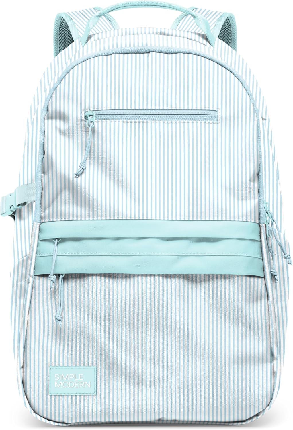 Simple Modern Ellis Backpack for School | Medium 20L Elementary Middle and High School Bookbag for Kids and Teens | Girls and Boys | Seaside Stripes
