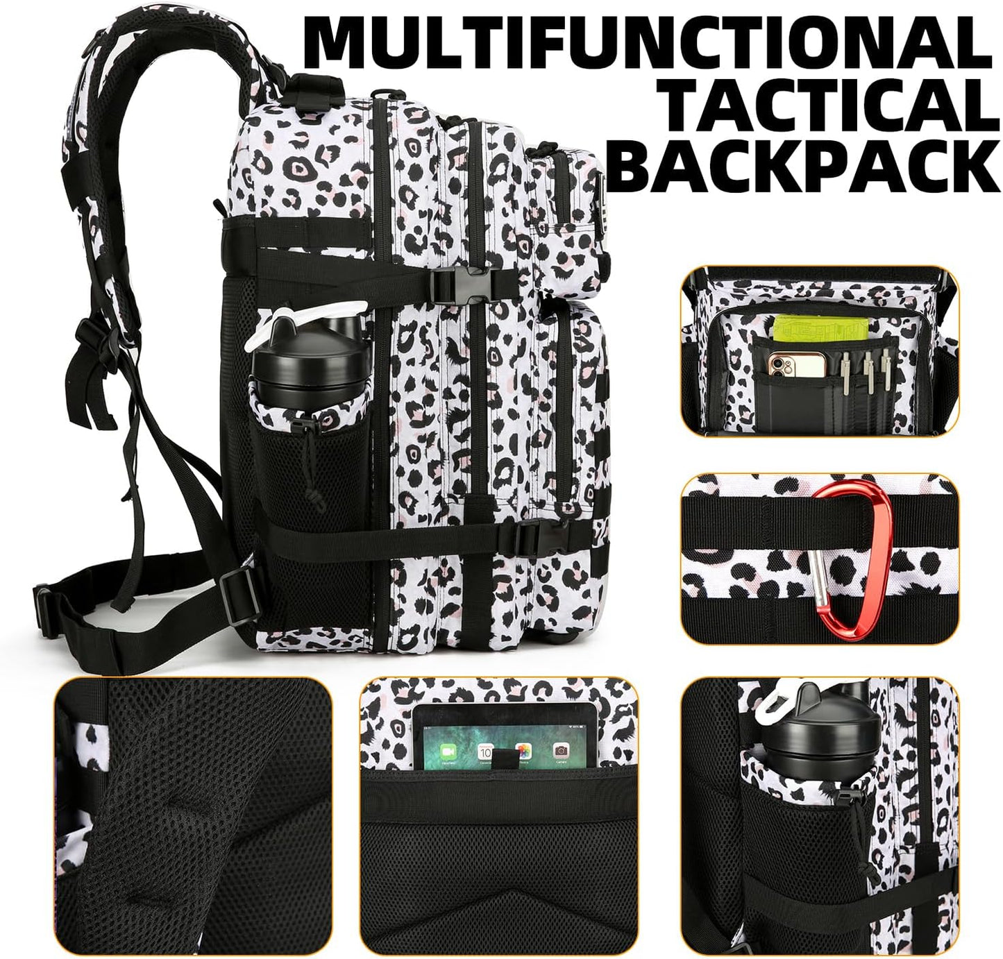 25L Tactical Backpack Military Tactical Backpack for Men and Women Small Assault Pack Outdoor